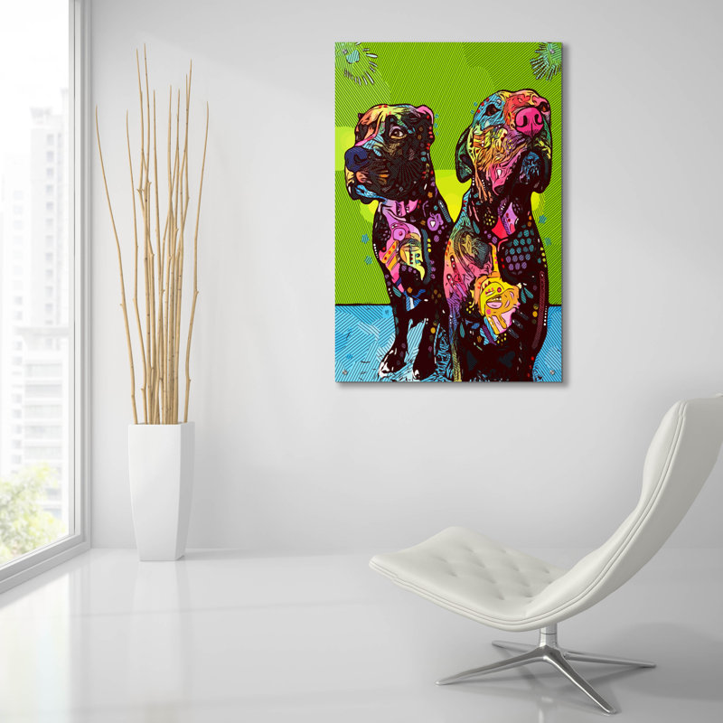 Hokku Designs «Was not Me» par Dean Russo Studios, art mural en verre acrylique ACR-40105, H 36 po x l 24 po x P 0,2 po