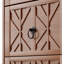 Table de bout avec 3 tiroirs, table de coin avec 2 tablettes ouvertes, table d'appoint haute-1886264748