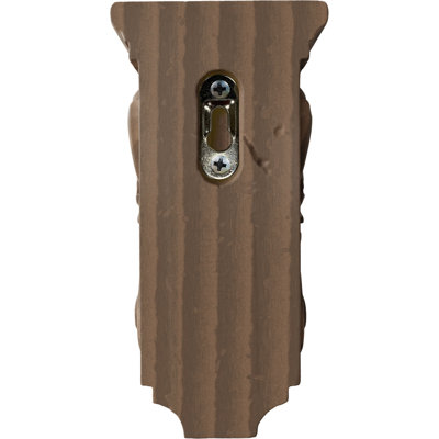 Petit corbeau en bois d'acanthe l 3 1/2 po x P 4 po x H 7 po (paquet de 4)