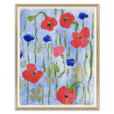 Poppy Field I Print by Dana Gibson