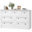 Commode blanche 47 tiroirs 47,6 po Farmhouse