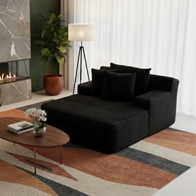 Méridienne Black Velvet
