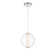 Atomo 1 Light Pendant in Chrome
