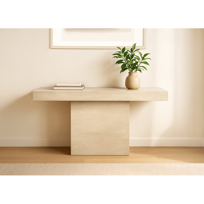 Console en bois massif 60 po Flagstaff