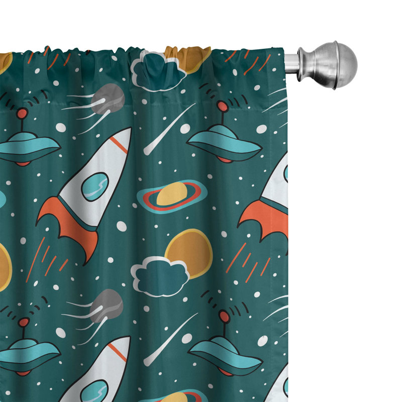 Room Darkening Curtain Pair, 28" x 95"