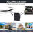 Adjustable Lounge Chair By - 4-Level Adjustment For Reading, Napping, Tanning Black Camping Sunbathing Foldable Design, Stable Construction
