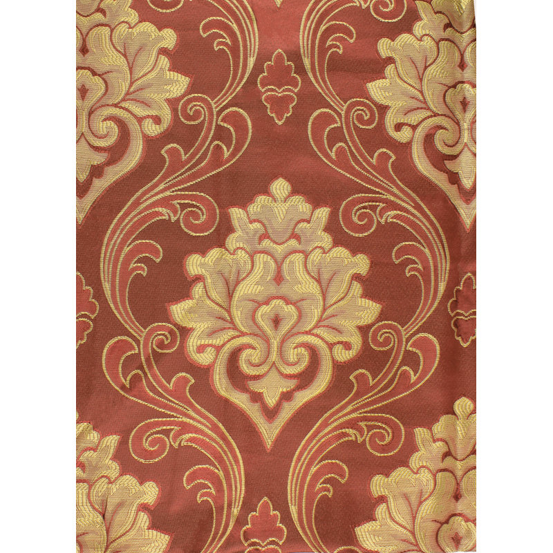 Paire de rideaux obscurcissant 100% polyester Angelina-2PK, Bourgogne