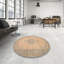 Tapis oriental beige / ivoire / bleu clair-855300236