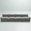 Canapé modulaire 154 po Chenille-902568749