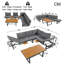 Outdoor 6 - Person Seating Group With Cushions