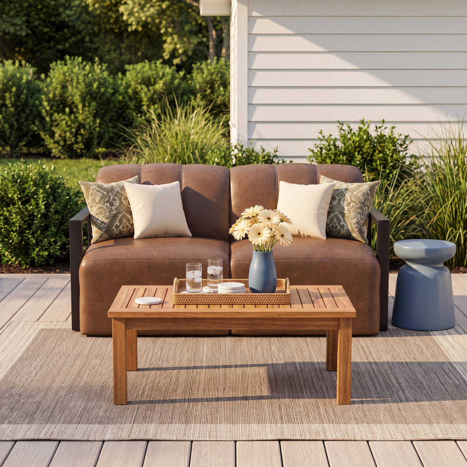 Praia 62" Patio Loveseat