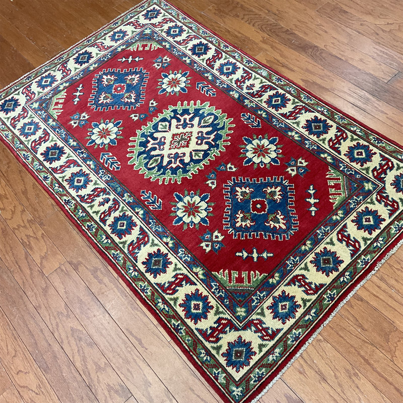 Handmade Kazak Wool Rug
