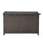 Panier à oreiller avec rangement en aluminium pour mobilier de patio