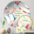 Modern Chic Chevron Pattern - Centre Wave Decorative Mirror-101222473