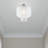 Haney Linen Blend Semi Flush Mount-1297012556-1297012547