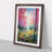 Spring Forest Colour Field - Single Picture Frame Print on Wood-1551551696-1551551694
