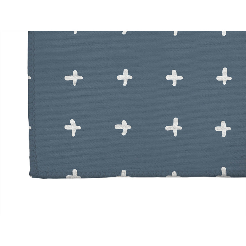 Tapis d'extérieur antidérapant Criss, Tapis de couloir 2 pi 6 po x 8 pi