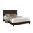 Bed, Transitional Upholstered Bed, Bed Frame, Low Profile Format Platform Bed-106590315-106590318