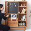Vitrine de rangement simple en verre