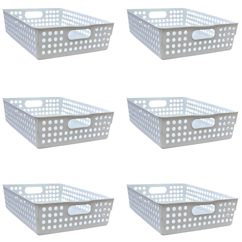 Plateau de rangement en papier Masonlee, Paquet de 6