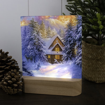 Veilleuse à DEL Winter Retreat