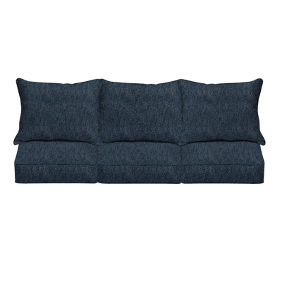 Sunbrella Bouclé Outdoor Sofa Cushion Set