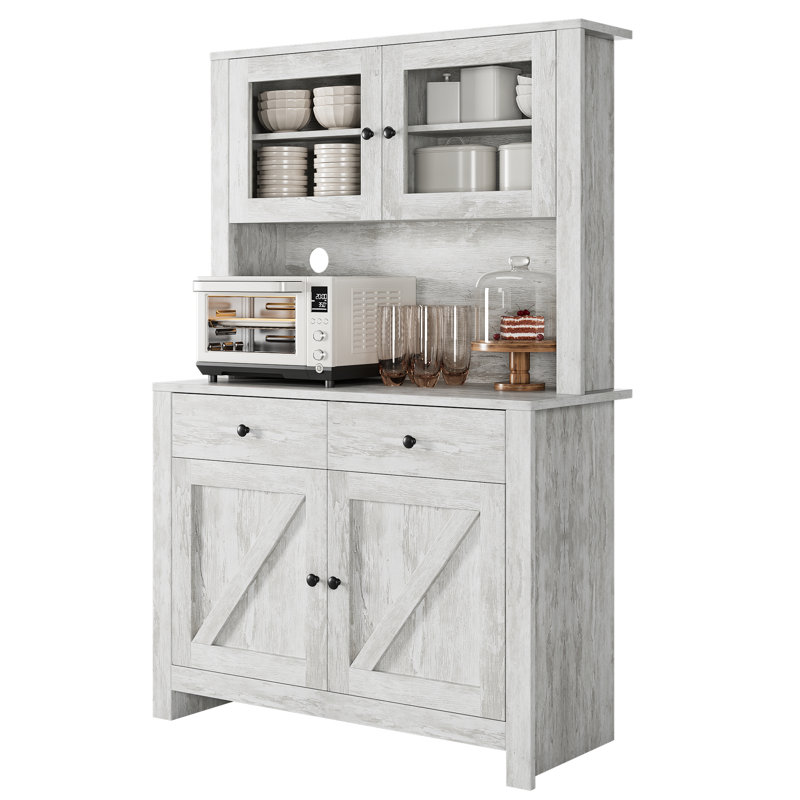 161cm Kitchen Pantry, Grey