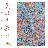 Machine Washable Multi Rug, Abstract Area Rug For Living Room-1248773330