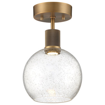 Port Nine Glass Semi Flush Mount