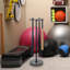 Solid Wood Freestanding Sports Rack