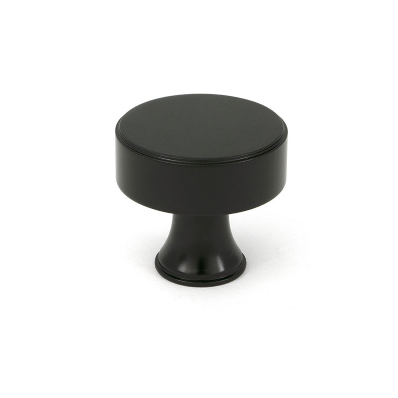 Scully Cabinet Knob, Aged Bronze, 1.50" Knob Diameter
