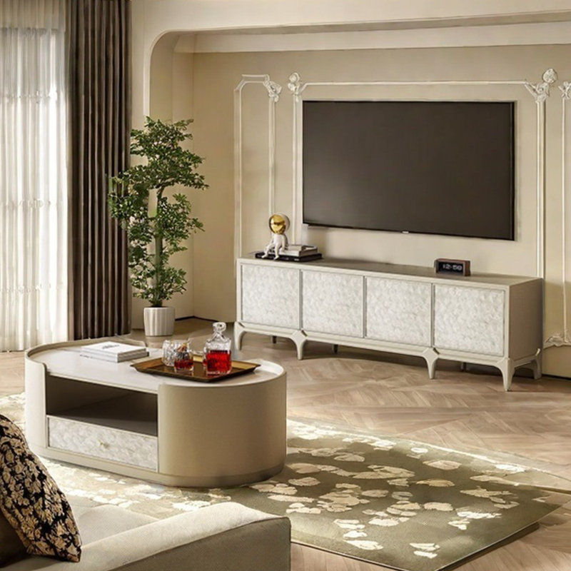 Combinaison meuble télé avec table basse