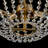 3-light Crystal Flush Mount