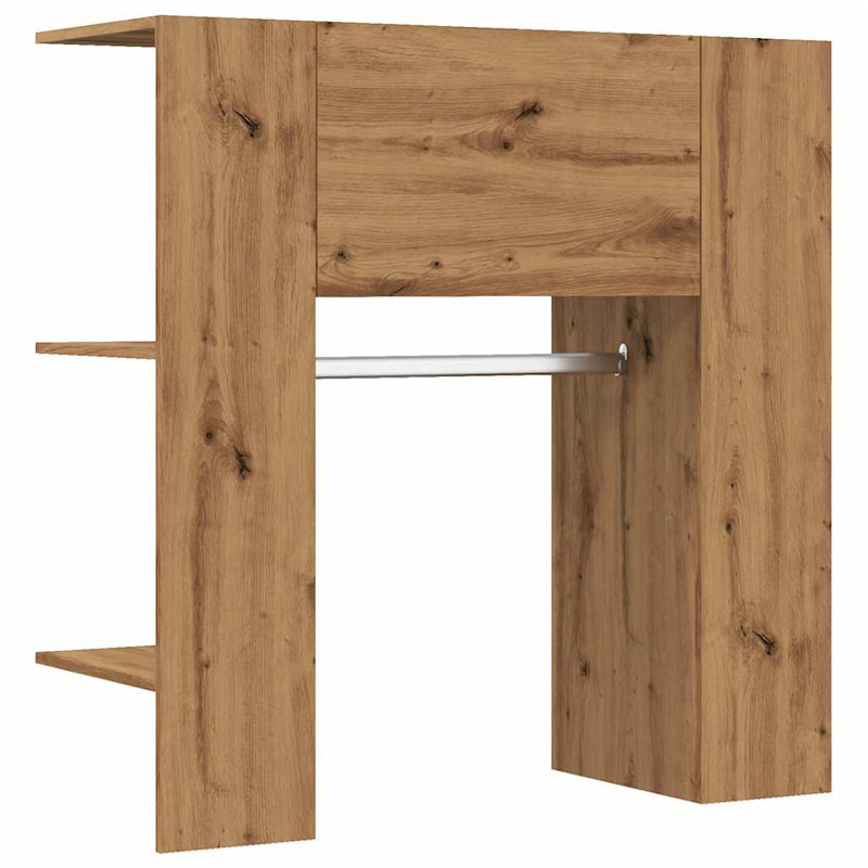 Backes 2 Door Wardrobe, Artisan Oak