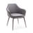 Teegan 19'' H Upholstered Metal Armchair-490950966-438107531