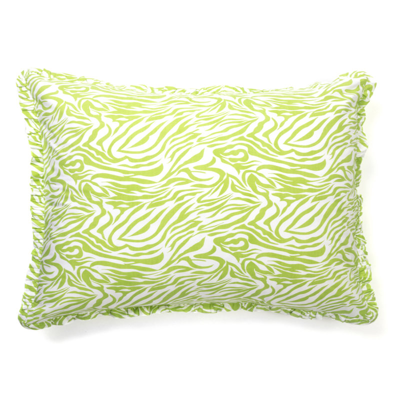Bani Polyester Animal Print Sham - Standard, Standard, Violet