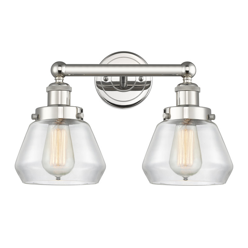 Rivka 2 - Light Dimmable Vanity Light, Clear, Polished Nickel