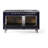 ILVE Nostalgie II Noblesse 60 in Dual Fuel Range, 9 Burner, Griddle-103962472-103962480