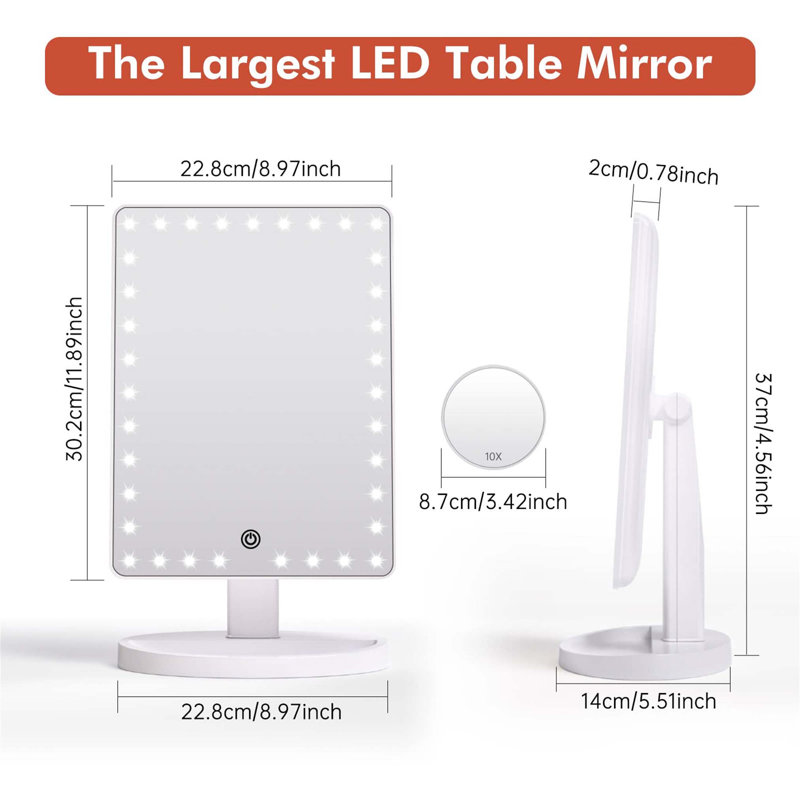 Demetrias Rectangle Floor Mirror