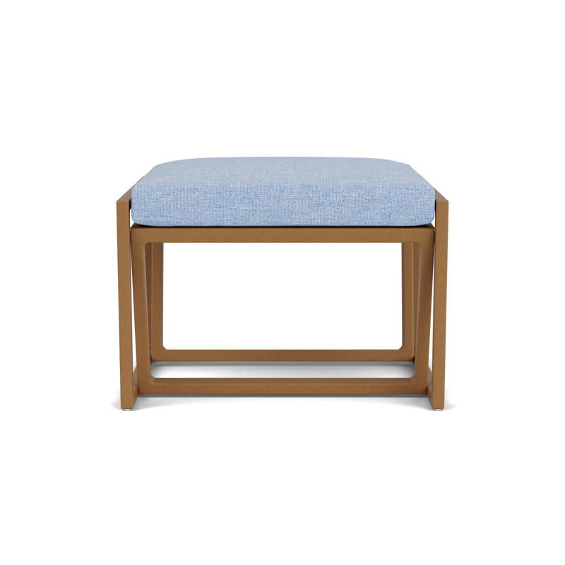 Summit Outdoor Ottoman, Hickory, Demo Skyway