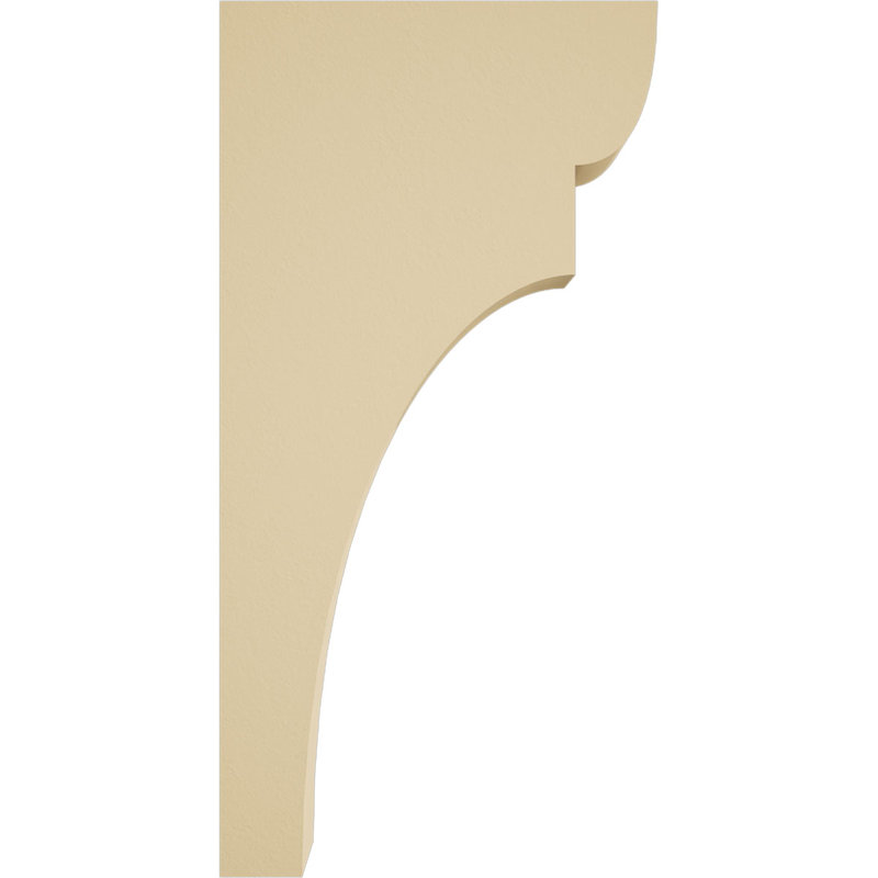 Corbeau en uréthane Yorktown Signature, brun clair apprêté, H 24 po x l 5,5 po x P 12 po