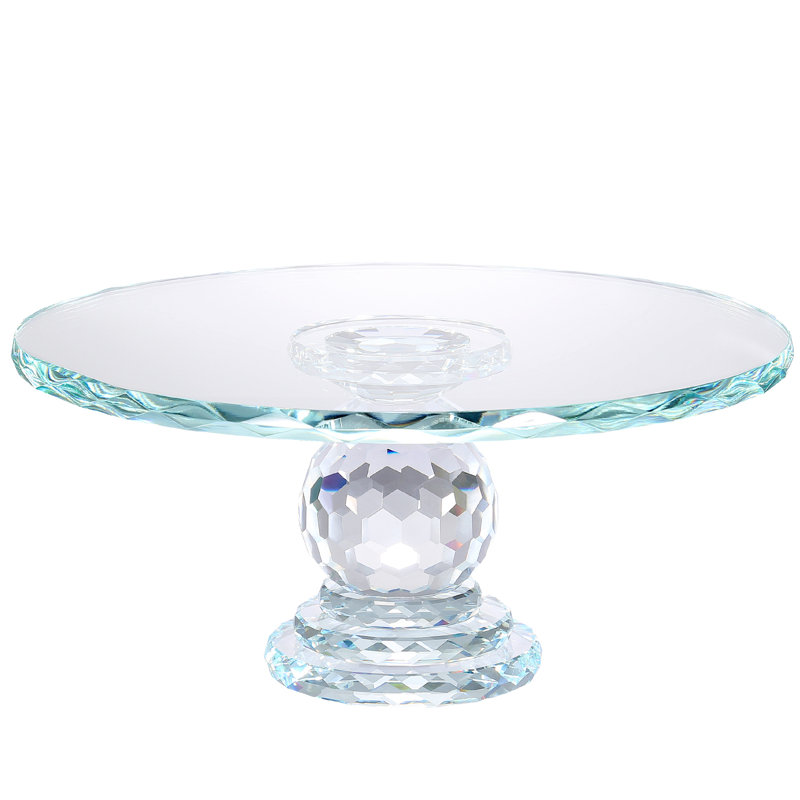 Crystal Glass Cake Stand