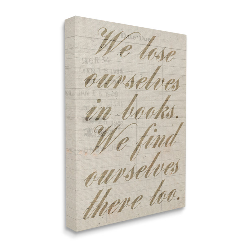 «Lose and Find Ours tablettes» par Sally Swatland - impression, H 30 po x l 24 po x P 1,5 po, Toile tendue