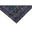 Tapis oriental rectangulaire noir / ivoire noué à la main-347483662