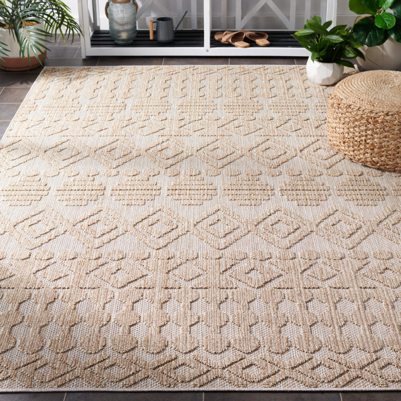 Schaffa Performance Southwestern Indoor/Outdoor Area Rug, Rectangle 8' x 10'