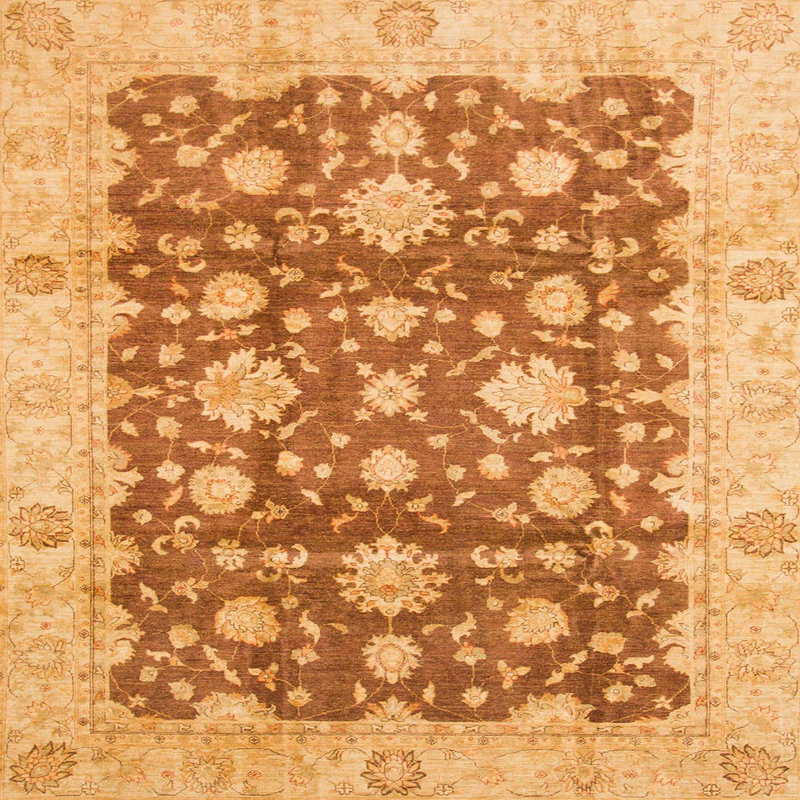 Tapis abstrait moderne 792, Carré 8 pi