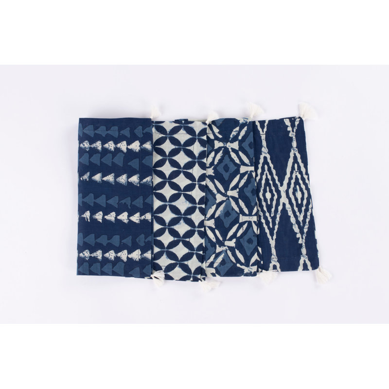 Jowharah Ian Linen Cocktail Napkin Set