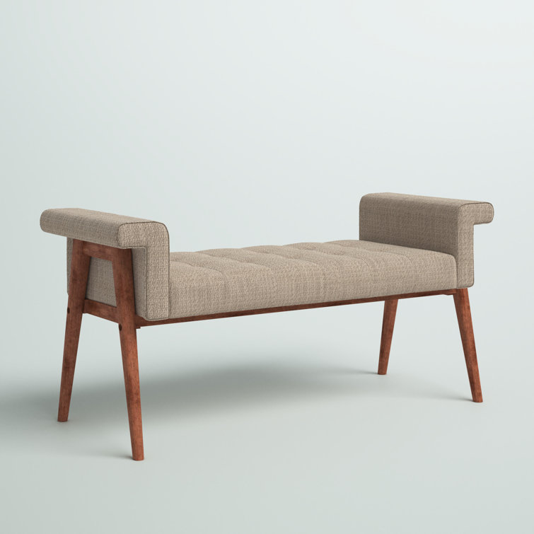 Amirah Button Tufted Accent Bench