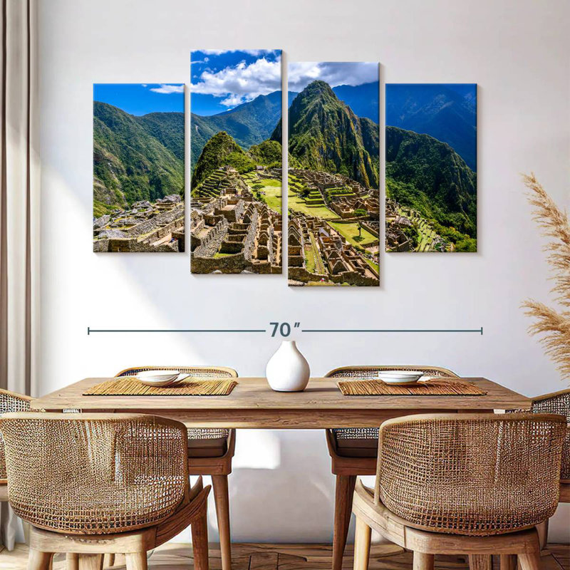 Remains Of Machu Picchu, 42" H x 68" W