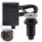 Sink Top Waste Disposal Air Switch and Dual Outlet Control Box, Flush Button-96678092